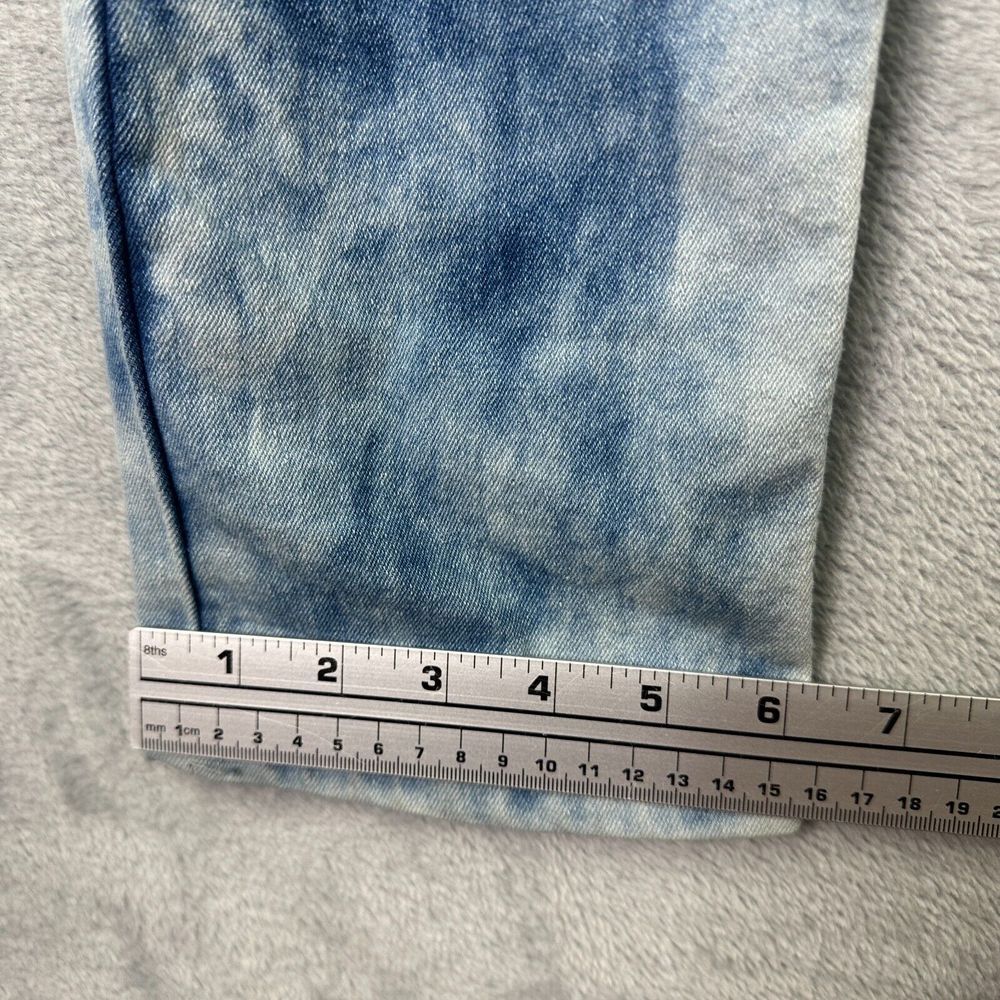 GS-115 Jeans Womens 29‎ Acid Wash Blue Stretch Denim - Picture 7 of 12